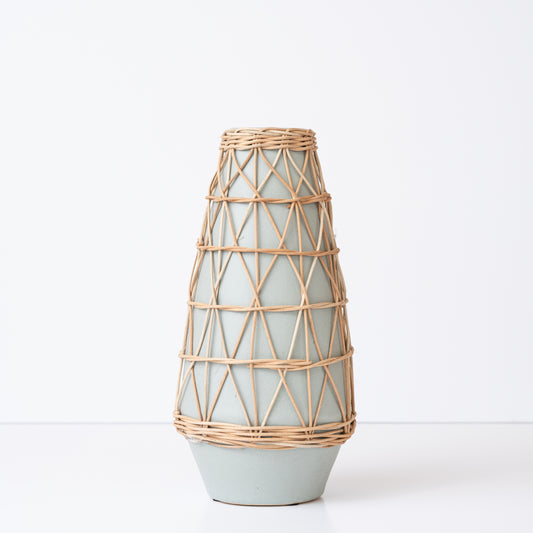 Nora Wicker Vase