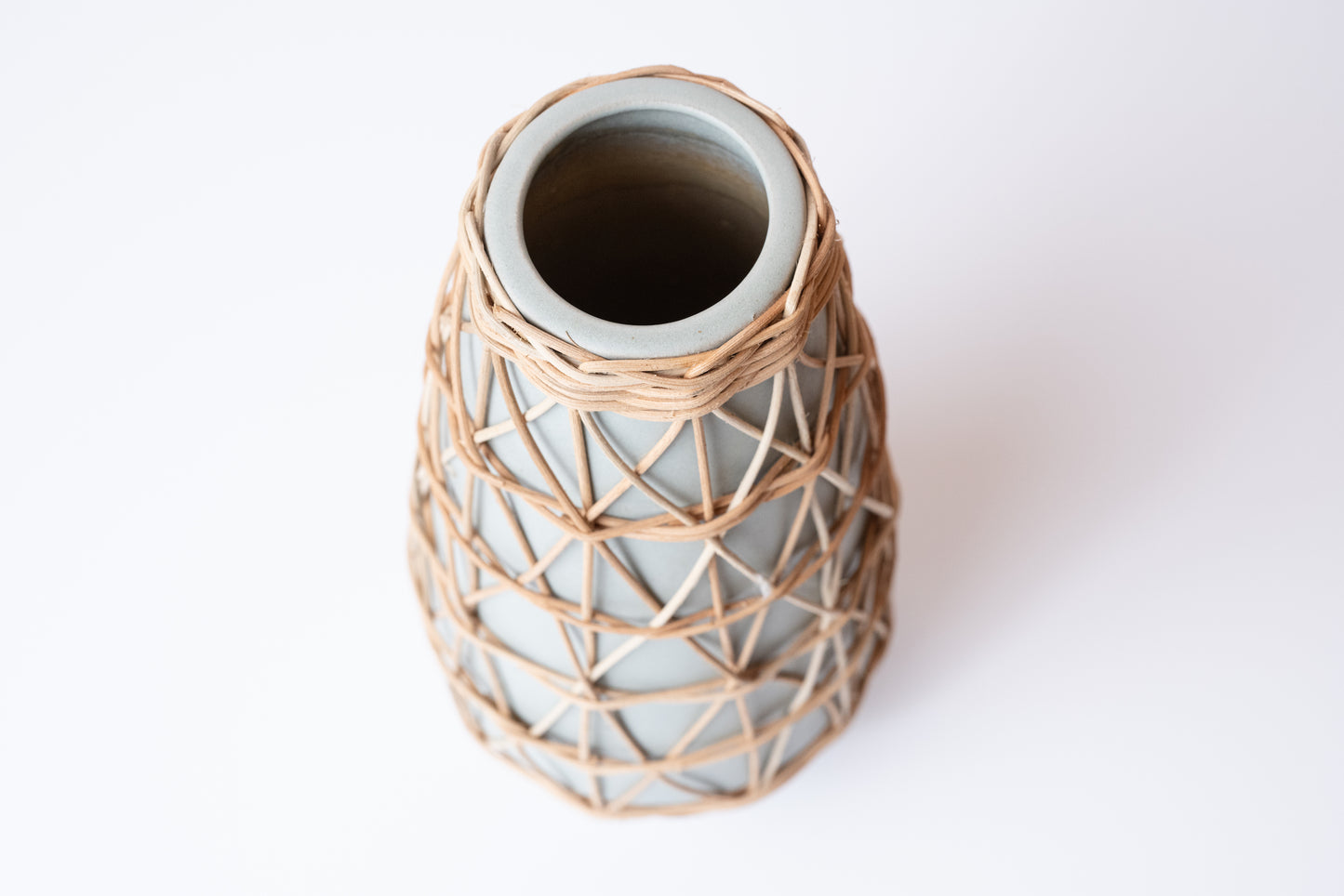 Nora Wicker Vase