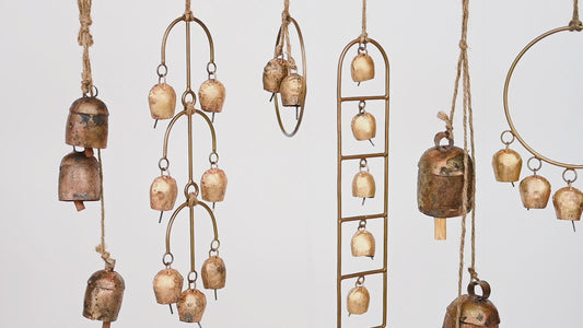 Trio Wind Chime With Copper Bells