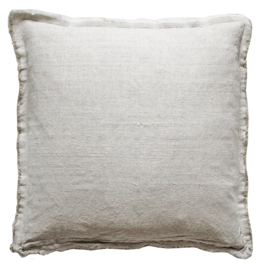 Natural Fringe Pillow 20x20