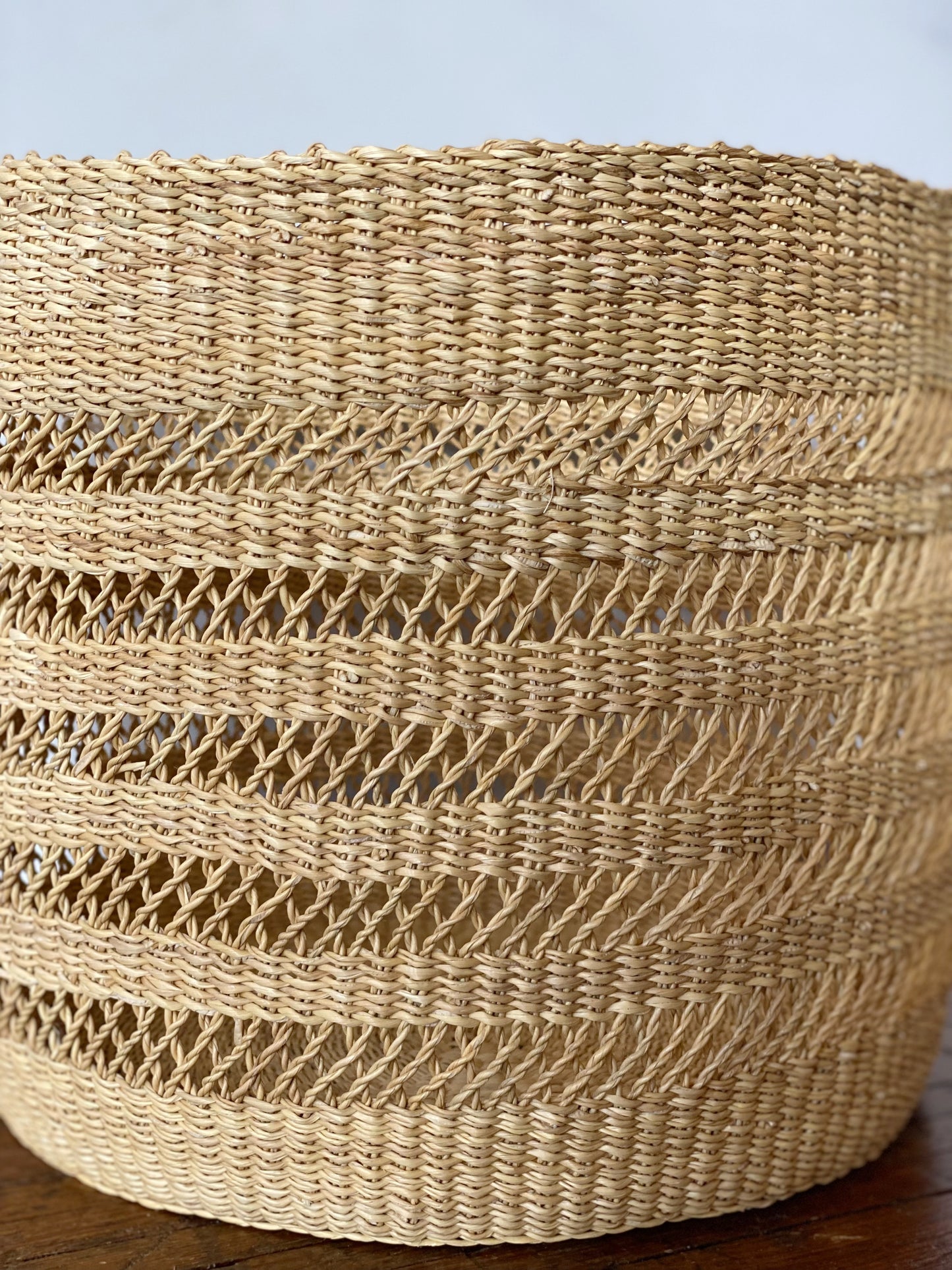 Lace Weave Basket